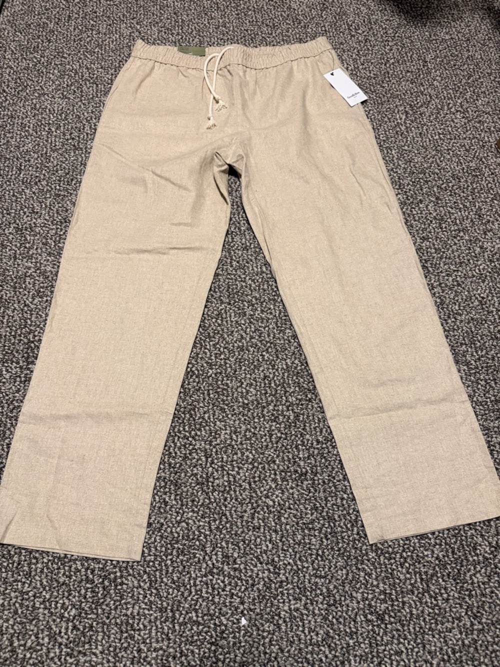 Goodfellow & Co Beige Drawstring Chinos